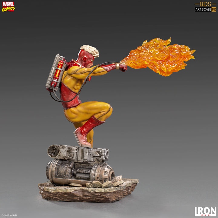 Iron Studios Marvel Comics X-Men Pyro 1/10 Art Scale Statue