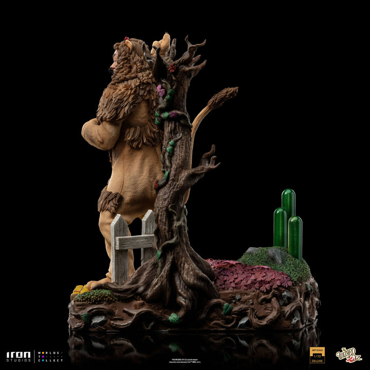 Iron Studios The Wizard of Oz Cowardly Lion Deluxe 1/10 Art Scale Limited Edition Statue