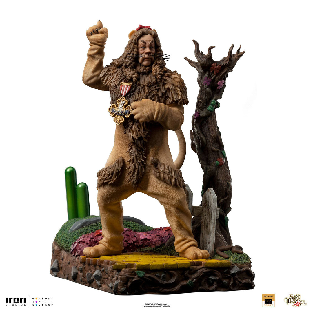 Iron Studios The Wizard of Oz Cowardly Lion Deluxe 1/10 Art Scale Limited Edition Statue