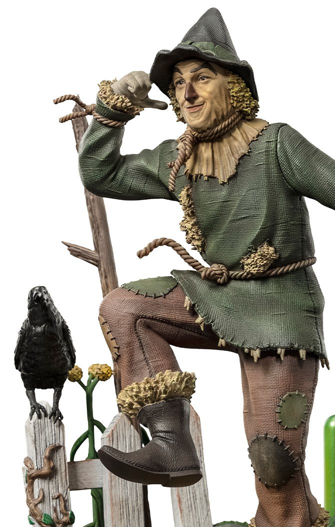 Iron Studios The Wizard of Oz Scarecrow Deluxe 1/10 Art Scale Limited Edition Statue