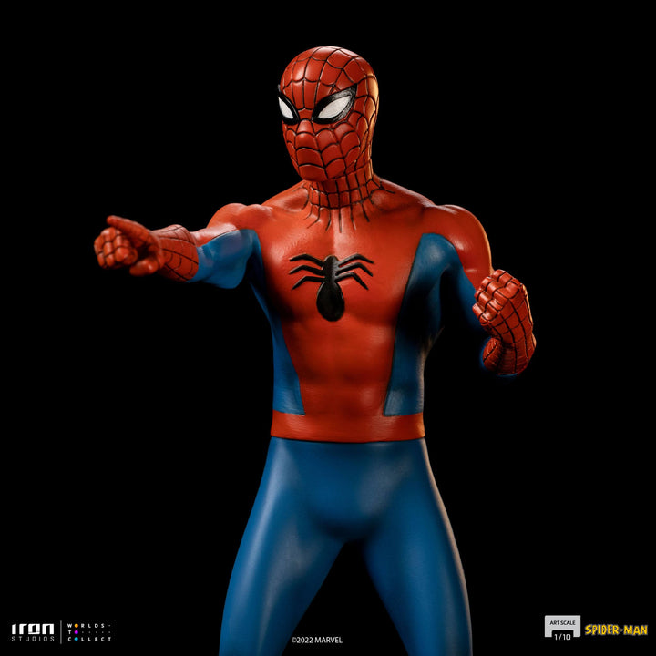 Iron Studios 1/10 Art Scale Marvel Comics Spider-Man (60s Animated Series)