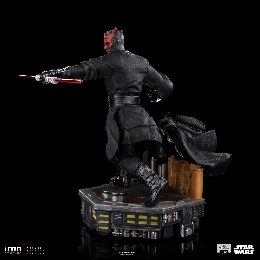 Iron Studios Star Wars Battle Diorama Series Darth Maul 1/10 Art Scale Limited Edition Statue