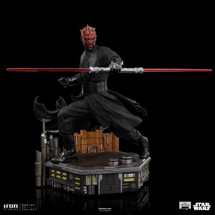 Iron Studios Star Wars Battle Diorama Series Darth Maul 1/10 Art Scale Limited Edition Statue
