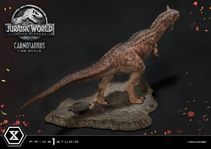 Jurassic World Fallen Kingdom Prime Collectibles PVC Statue 1/38 Scale Carnotaurus