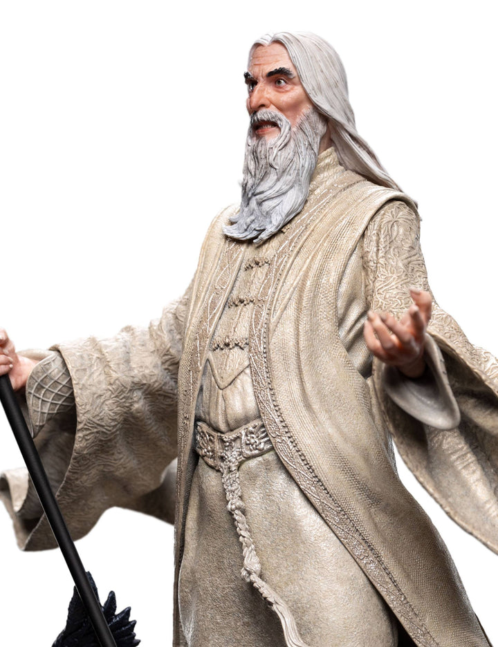 Weta Workshop The Lord of the Rings PVC Statue Saruman the White