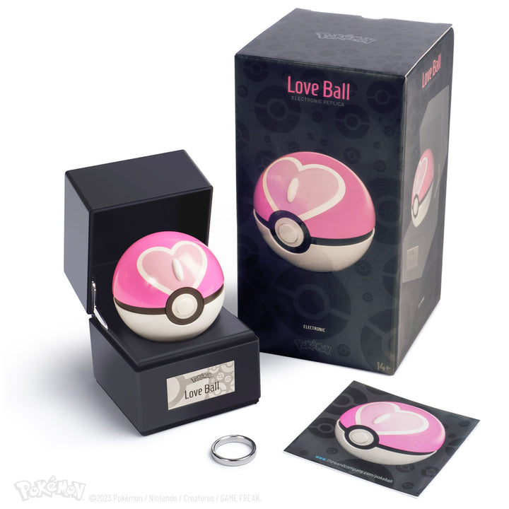 The Wand Company Pokémon Die-Cast Love Ball Replica