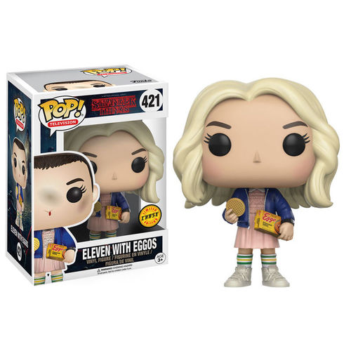 Eleven with Eggos Stranger Things Pop! Vinyl Figure *Chance Of Chase