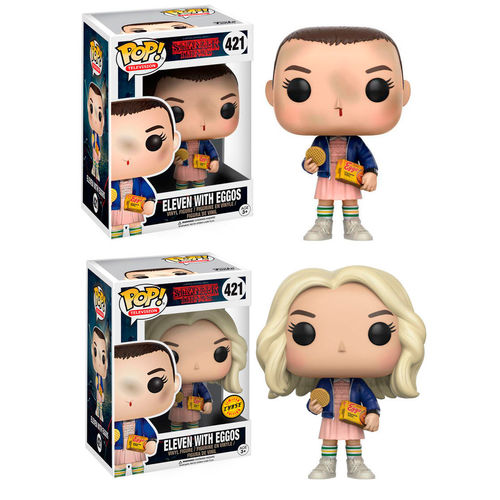Eleven with Eggos Stranger Things Pop! Vinyl Figure *Chance Of Chase