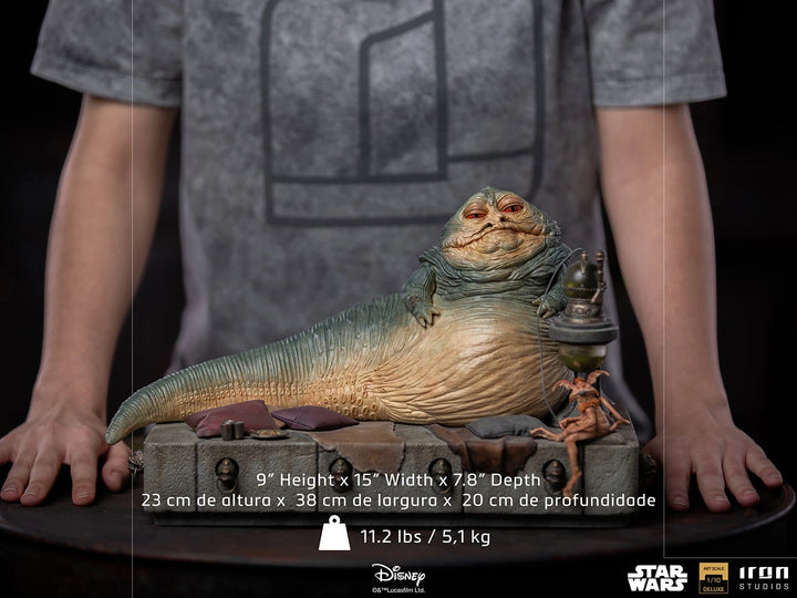 Iron Studios Star Wars 1/10 Scale Deluxe Statue Jabba The Hutt