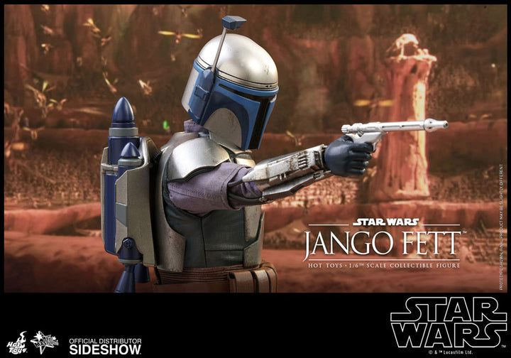 Hot Toys Star Wars Attack of the Clones 1/6 Scale Jango Fett Action Figure
