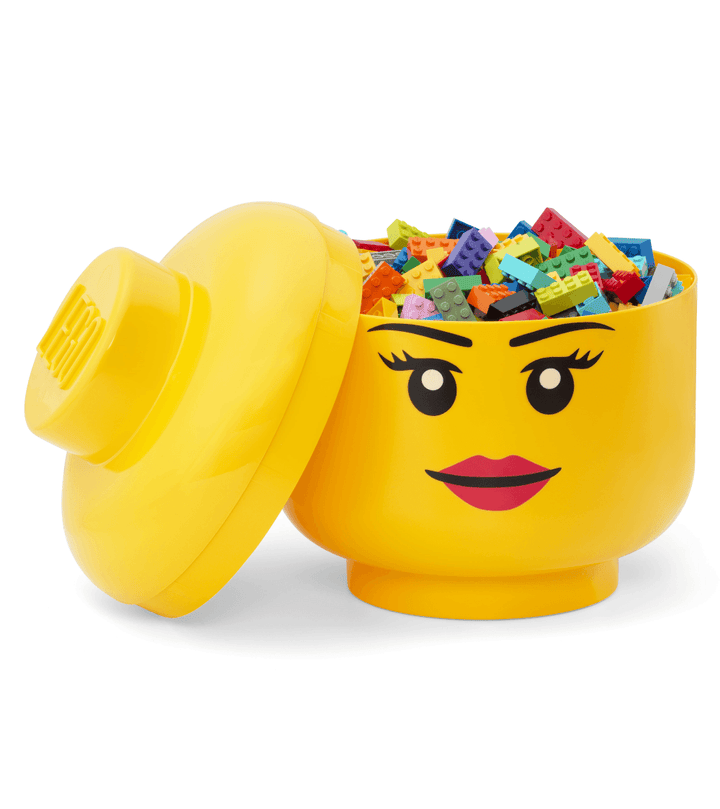LEGO Girl Storage Head – Large