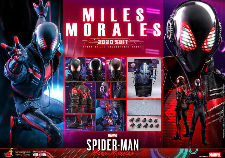 Hot Toys Spider-Man Into the Spider-Verse 1/6th Scale Miles Morales 2020 Suit Figure