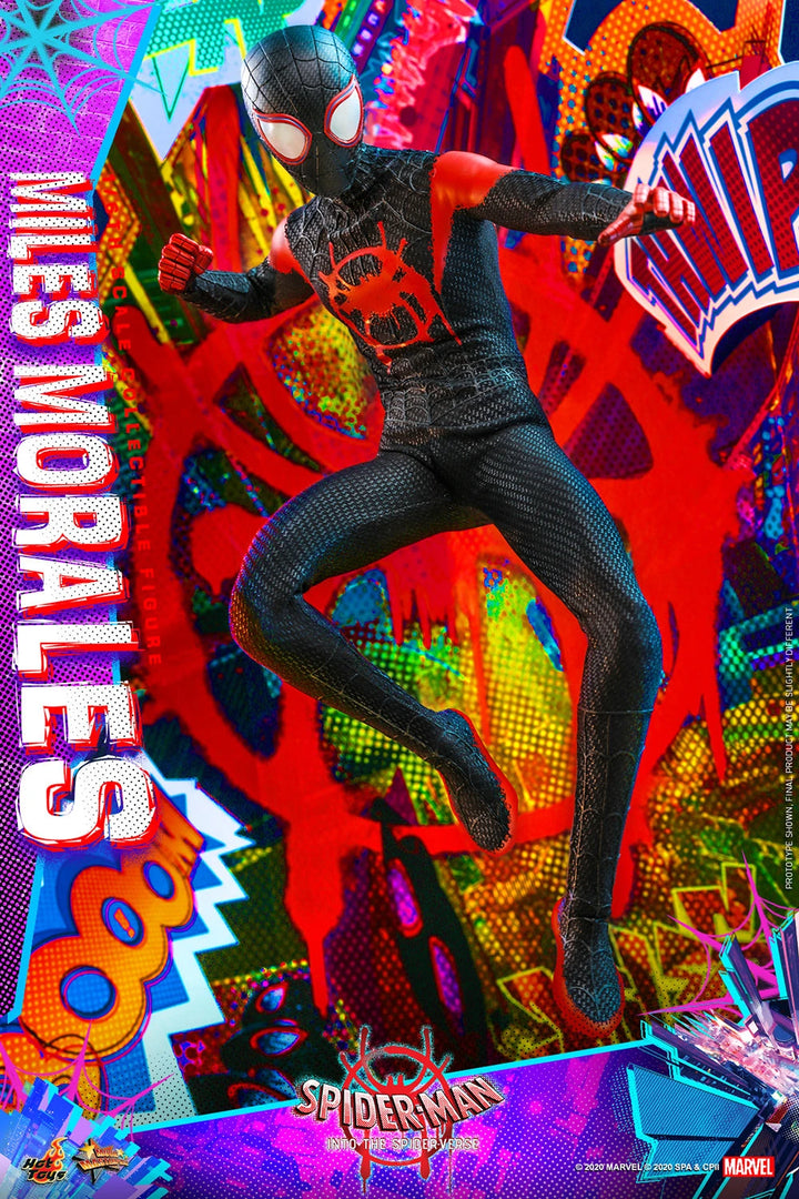 Hot Toys Spider-Man Into the Spider-Verse 1/6th Scale Miles Morales Figure