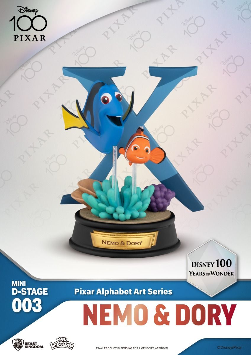Disney 100 Years of Wonder Mini Pixar Alphabet Art Set