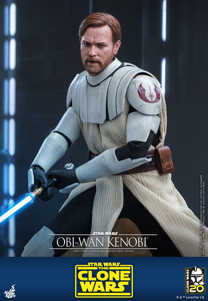 Hot Toys Star Wars Attack Of The Clones 20th Anniversary 1/6 Scale Obi-Wan Kenobi