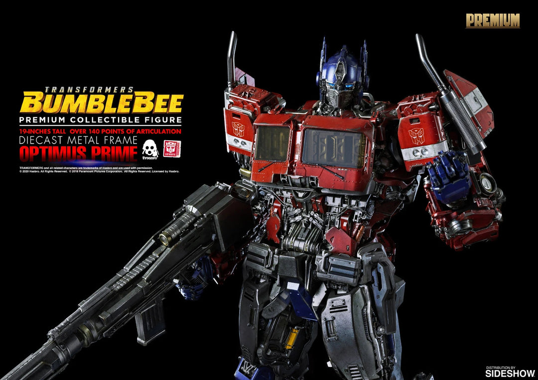 Threezero Transformers Bumblebee Movie Optimus Prime Premium Figure