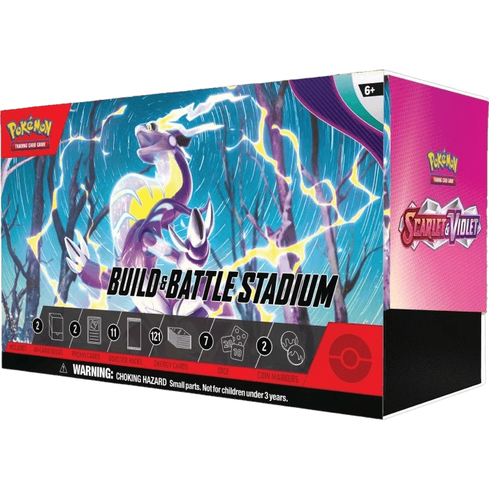 Pokemon TCG Scarlet & Violet Build and Battle Stadium Box