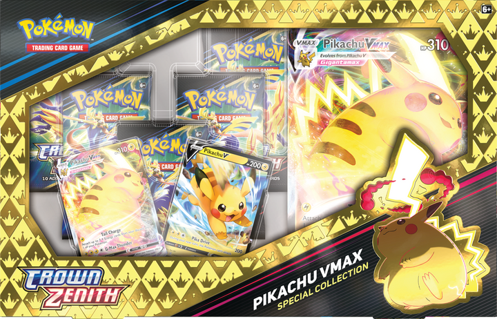 Pokemon TCG Crown Zenith Special Collection Box - Pikachu VMAX