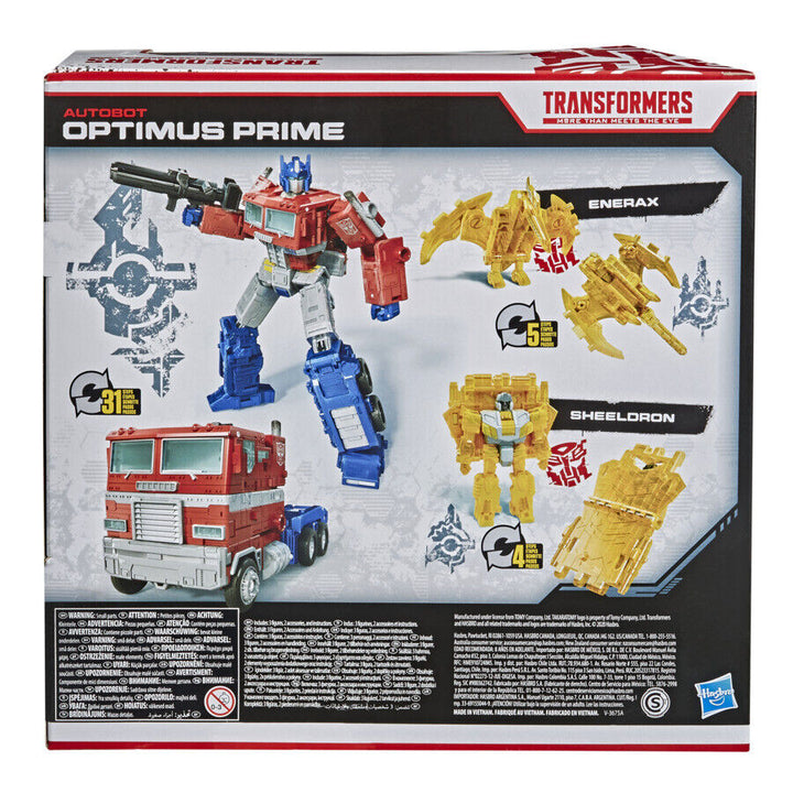 Transformers Generations WFC Optimus Prime Battle 3 Pack Action Figures