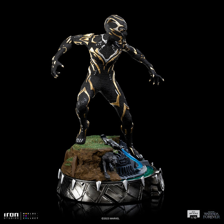 Iron Studios Black Panther Wakanda Forever Battle Diorama Series Black Panther (Shuri) 1/10 Art Scale Limited Edition Statue