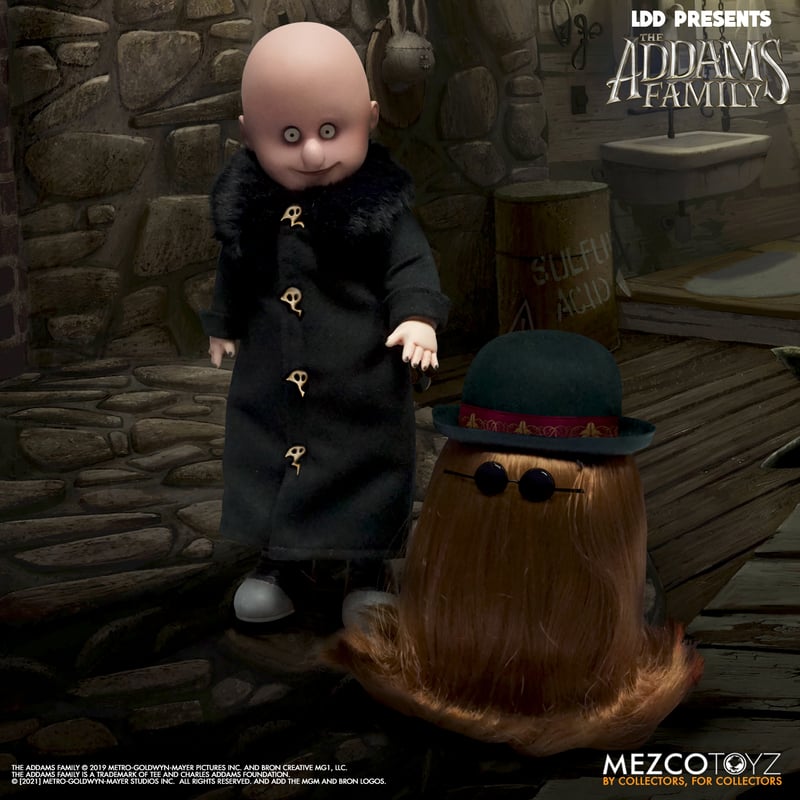 Living Dead Dolls Present The Addams Family Fester & It 2 Pack