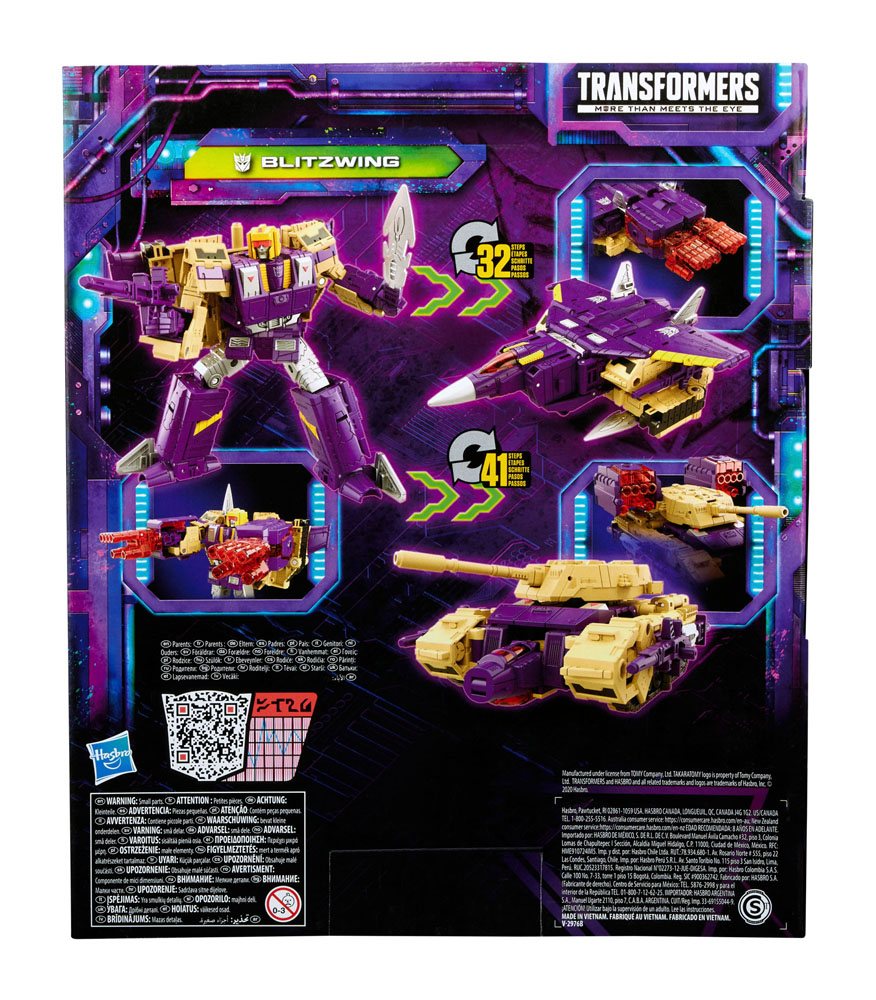 Hasbro Transformers Generations Legacy Series Leader Blitzwing