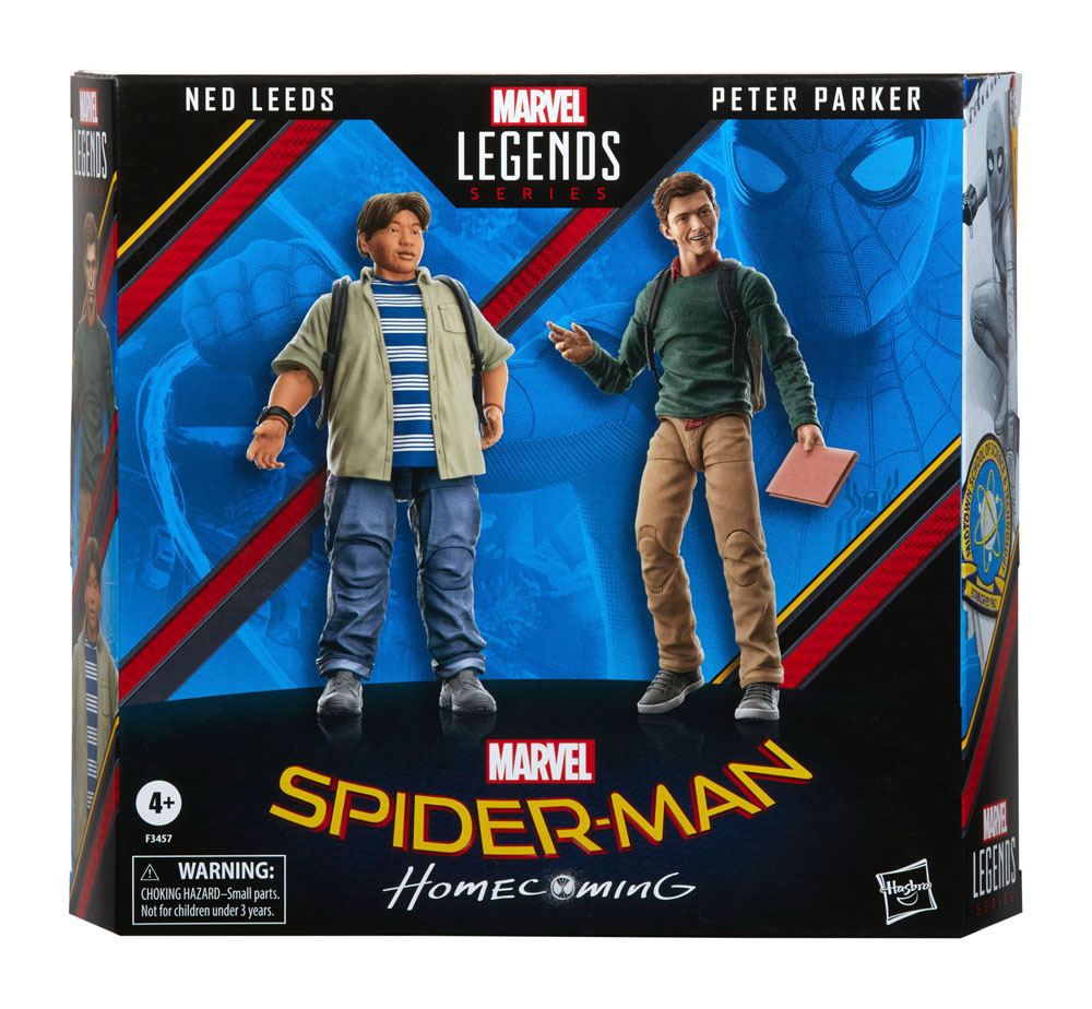 Marvel Legends Series 60th Anniversary Peter Parker and Ned Leeds 2-Pack 6" Action Figures