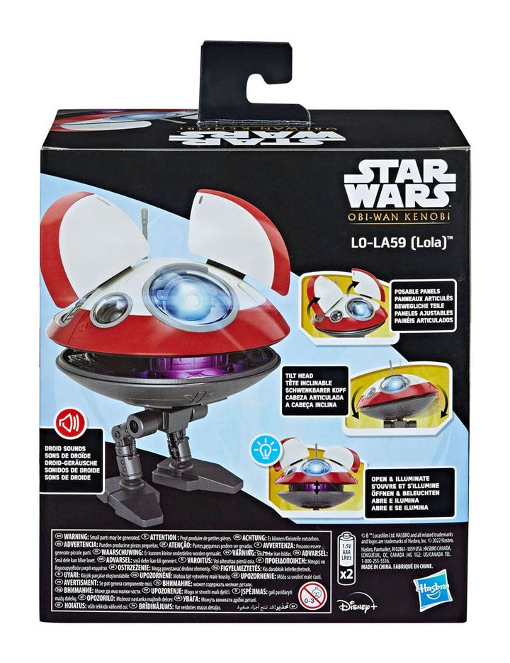 Hasbro Star Wars: Obi-Wan Kenobi Electronic Figure LO-LA59 (Lola) 13 cm