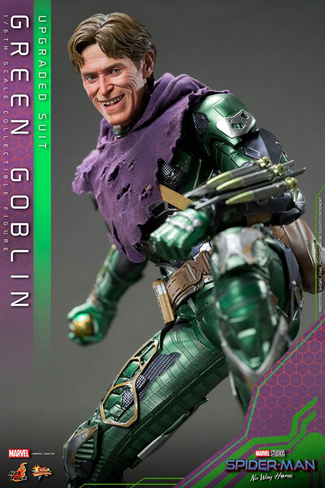 Hot Toys Spider-Man No Way Home  Green Goblin (Upgraded Suit) 1/6th Scale Figure