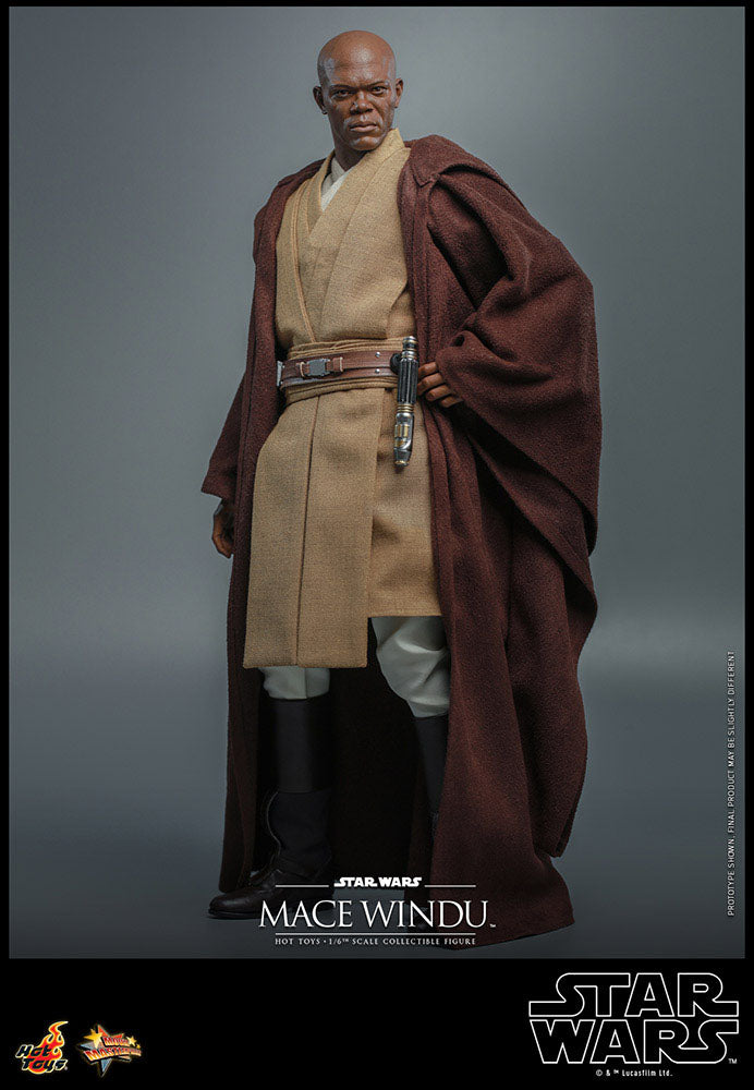 Hot Toys Star Wars Attack Of The Clones 20th Anniversary 1/6 Scale Mace Windu