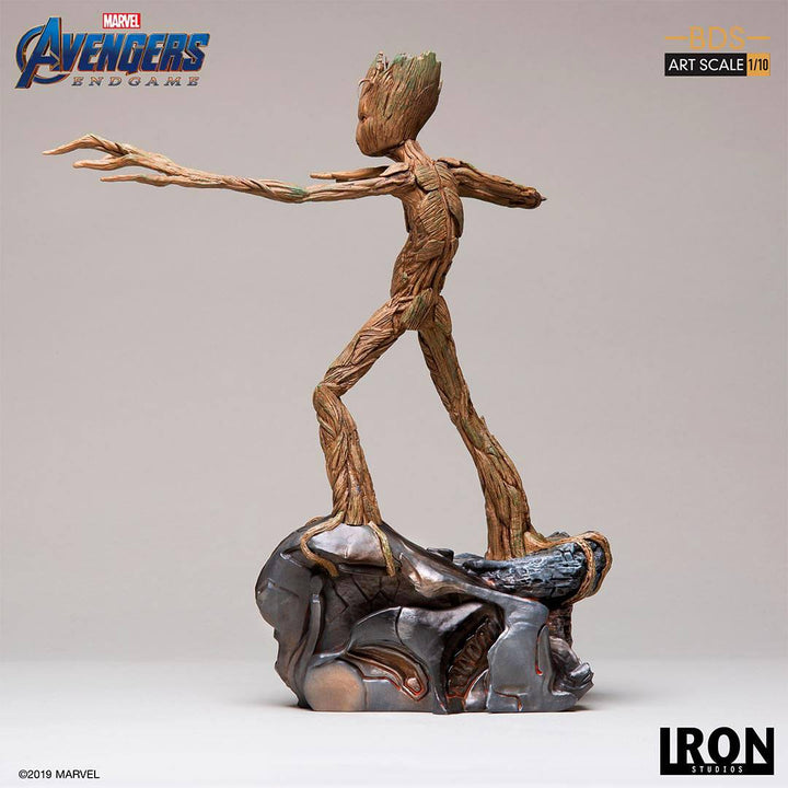 Iron Studios 1/10 Art Scale Statue Avengers Endgame Groot *Exclusive