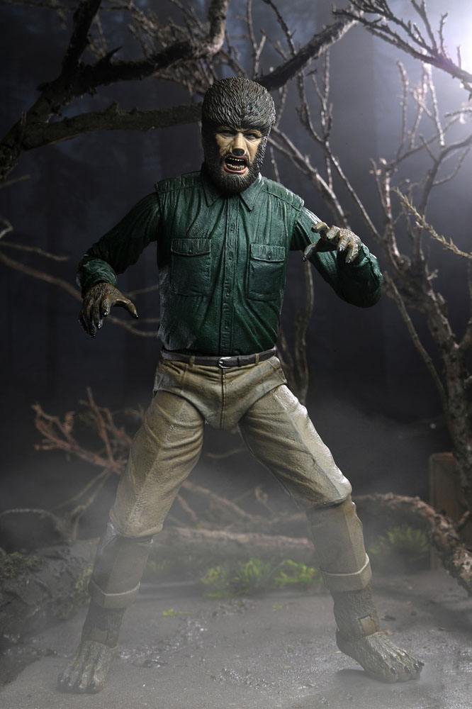 NECA Universal Monsters Ultimate The Wolf Man (Colour) 7" Scale Action Figure